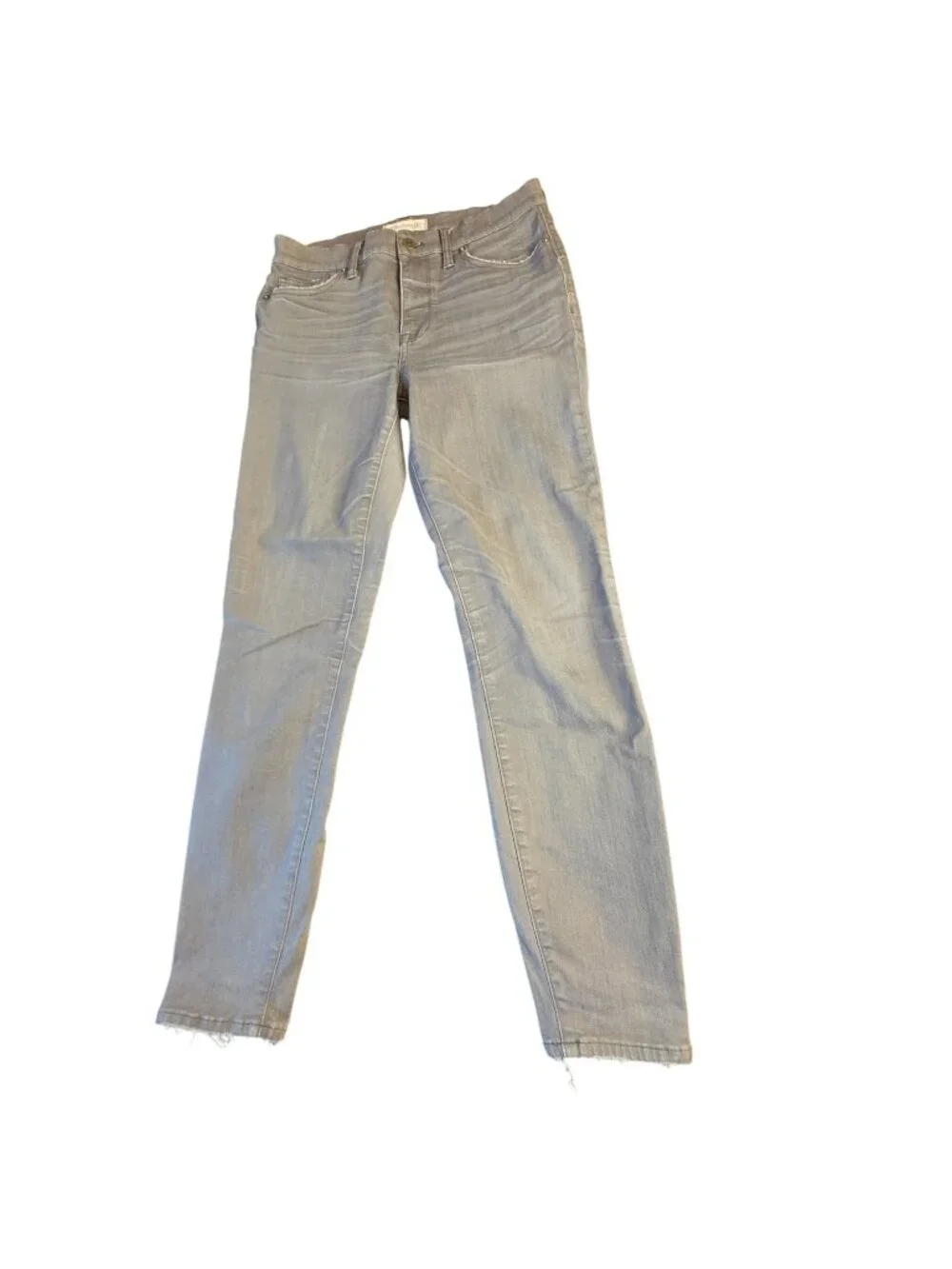 Madewell High Riser Skinny Ankle Jeans Light Wash Stretch Womens Sz 29